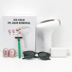 IPL-Laser-Haarentfernungsgerät mit Eiskühlung